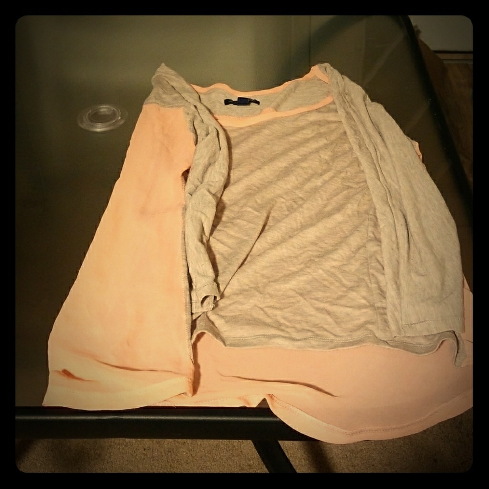 American Eagle 3/4 sleeve shirt